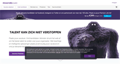 Desktop Screenshot of hiring.monsterboard.nl